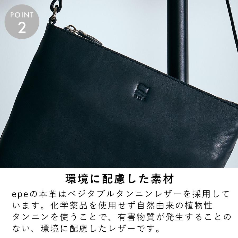 【ロエベ】ショルダーバッグ　センダ　 サコッシュ ブラック レザー　ロゴ　シボ革 美品【ロエベ】ショルダーバッグ センダ サコッシュ 黒 レザー