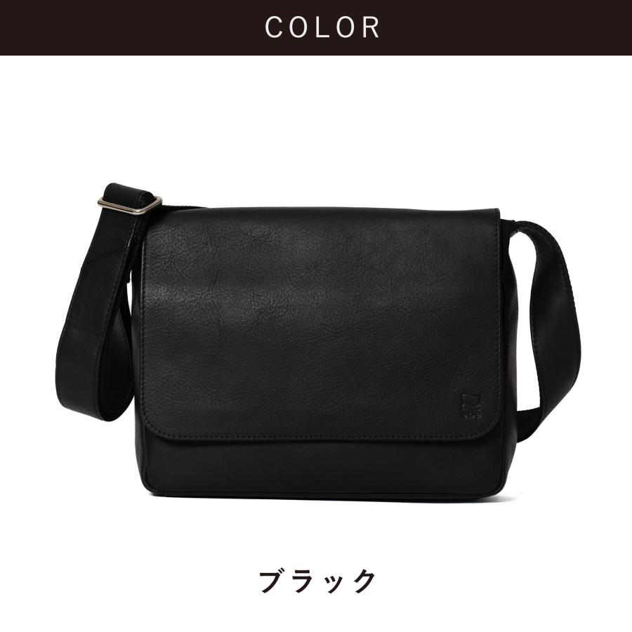 ショルダーバッグ メンズ 本革 レザー ブランド ファスナー 付き ショルダー バッグ 革 大容量 大きめ 人気 おすすめ 大人 30代 40代 50代 epeの画像