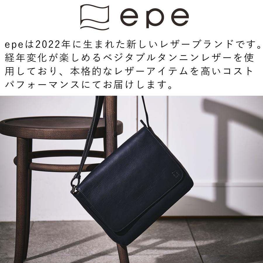 ショルダーバッグ メンズ 本革 レザー ブランド ファスナー 付き ショルダー バッグ 革 大容量 大きめ 人気 おすすめ 大人 30代 40代 50代 epeの画像