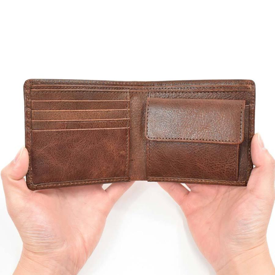 二つ折 、leeway様 Lee（リー） 財布 二つ折り メンズ レディース 二つ折り財布 本革 革