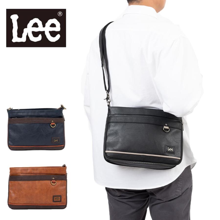 Lee（リー） ショルダーバッグ 2WAY クラッチバッグ メンズ レディース