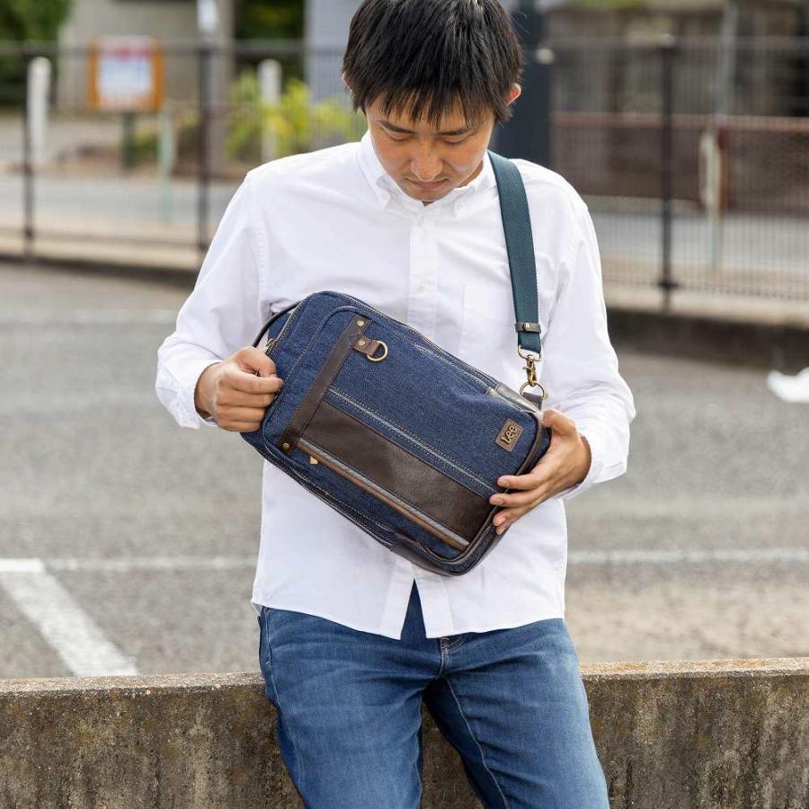 LEE-LE デニムボディバッグ Lee リー ボディバッグ デニム メンズ ブランド ワンショルダー