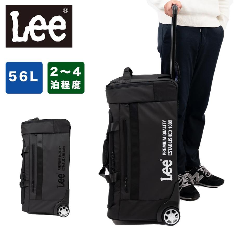 Lee（リー） ボストンバッグ 2WAY キャリーバッグ ボストンキャリー