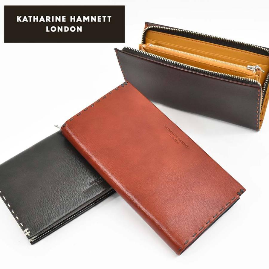 KATHARINE HAMNETT LONDON キャサリンハムネット 長財布 KATHARINE HAMNETT LONDON キャサリンハムネット 長財布