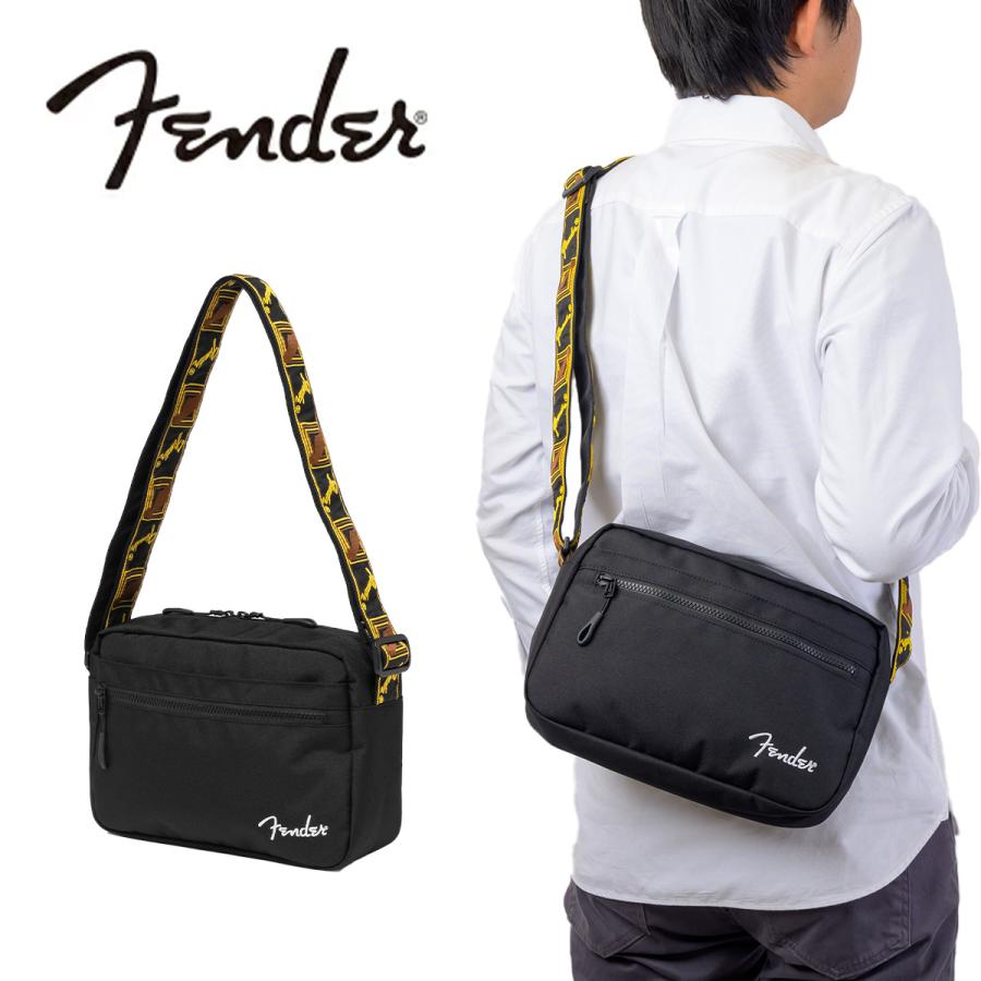 F IS FOR FENDER レザーポーチバッグ フェンダー Fender 最大37% 7/31限定 フェンダー ショルダーポーチ