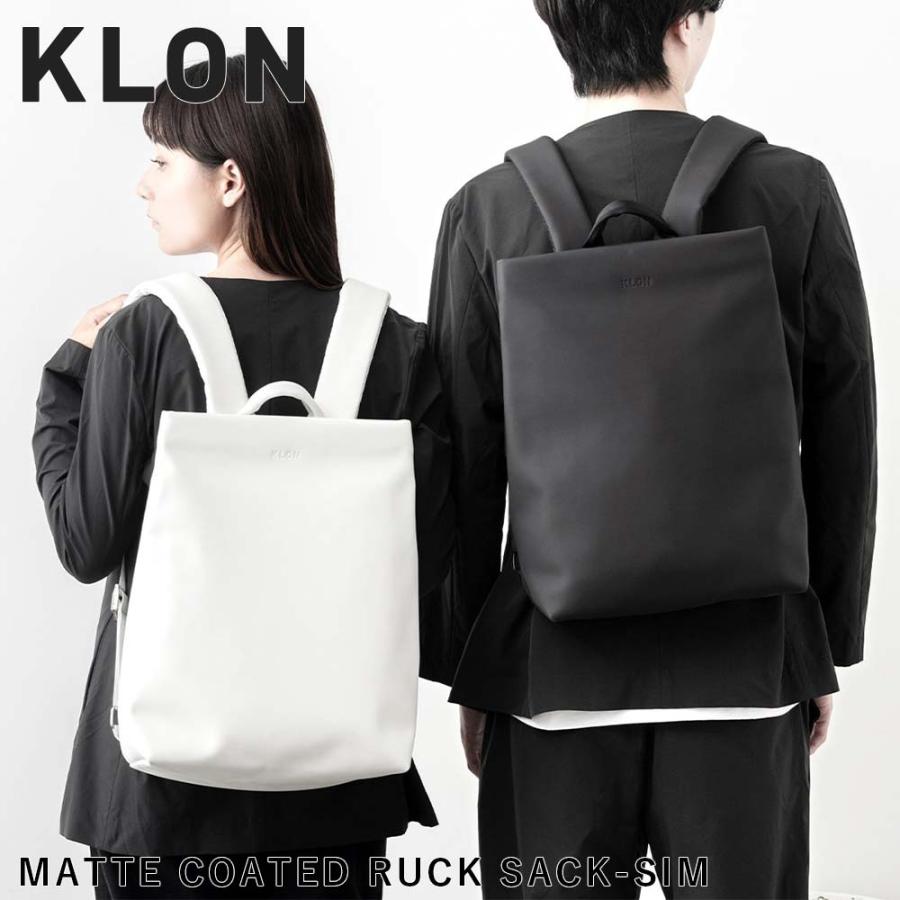 【新品】KLON リュック バックパック リュック バックパック バッグ 鞄 防水 ブラック ユニセックス