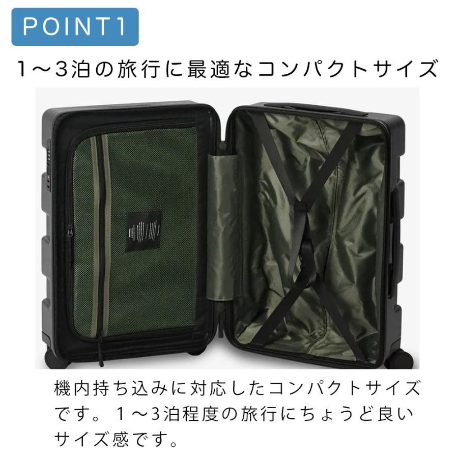 innovator（イノベーター） レザータグプレゼント スーツケース 機内