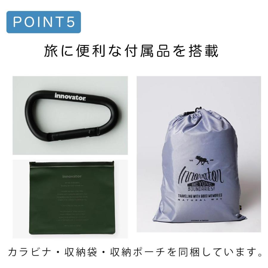 旅行かばん・小分けバッグ innovator Carry case innovator（イノベーター） レザータグプレゼント スーツケース