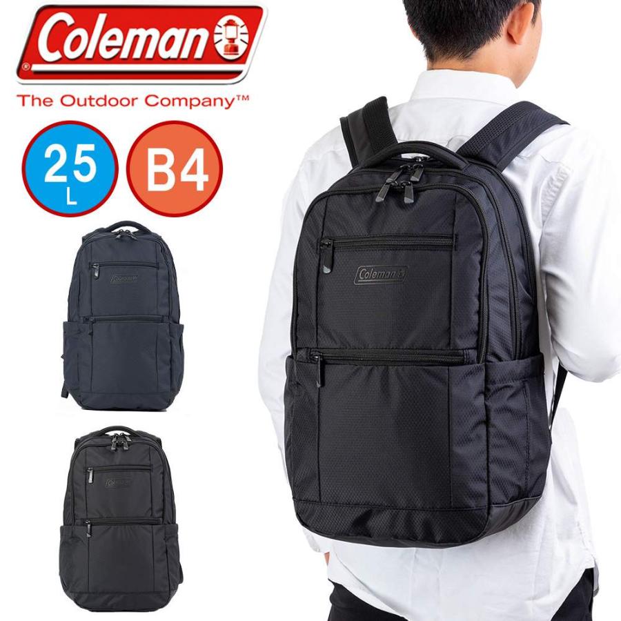 コールマン リュック Coleman アウトビズ アクディブ バックパック 25L B4 リュックサック ビジネスリュック メンズ レディース ビジネス カジュアル 大人 大学生 通学 通勤 OUTBIZ ACTIVE Coleman（コールマン） リュック アウトビズ アクディブ バックパック