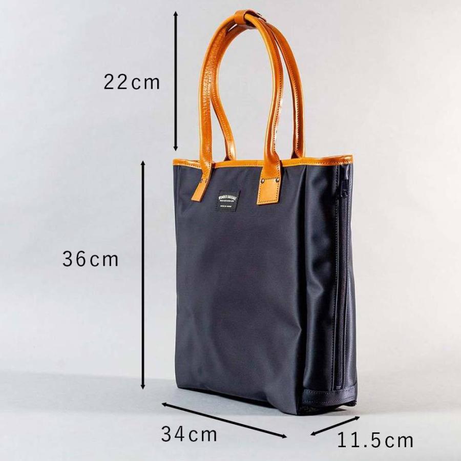 WONDER BAGGAGE（ワンダーバゲージ） トートバッグ 縦型 A4 WONDER