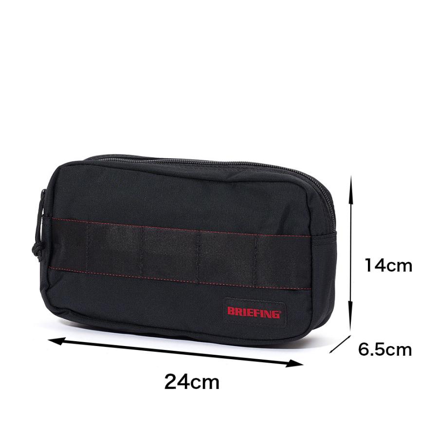 BRIEFING ブリーフィング ポーチ ONE ZIP POUCH MW GENII BRIEFING ブリーフィング ポーチ ONE ZIP POUCH MW GENII