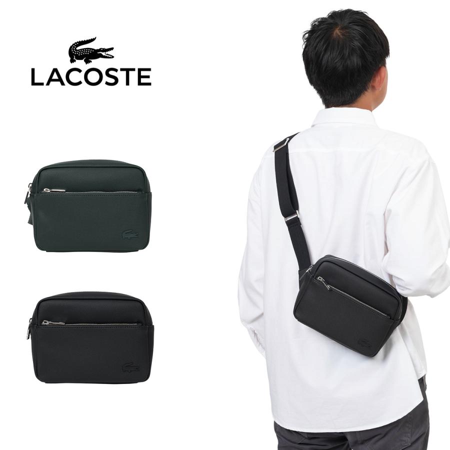 LACOSTE ラコステ ショルダーバッグ バッグ ヨコ型 ショルダー