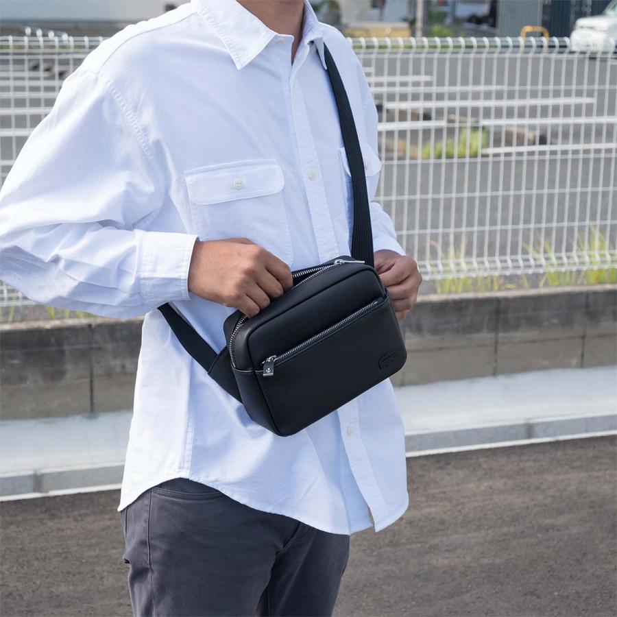 LACOSTE ラコステ ショルダーバッグ バッグ ヨコ型 ショルダー