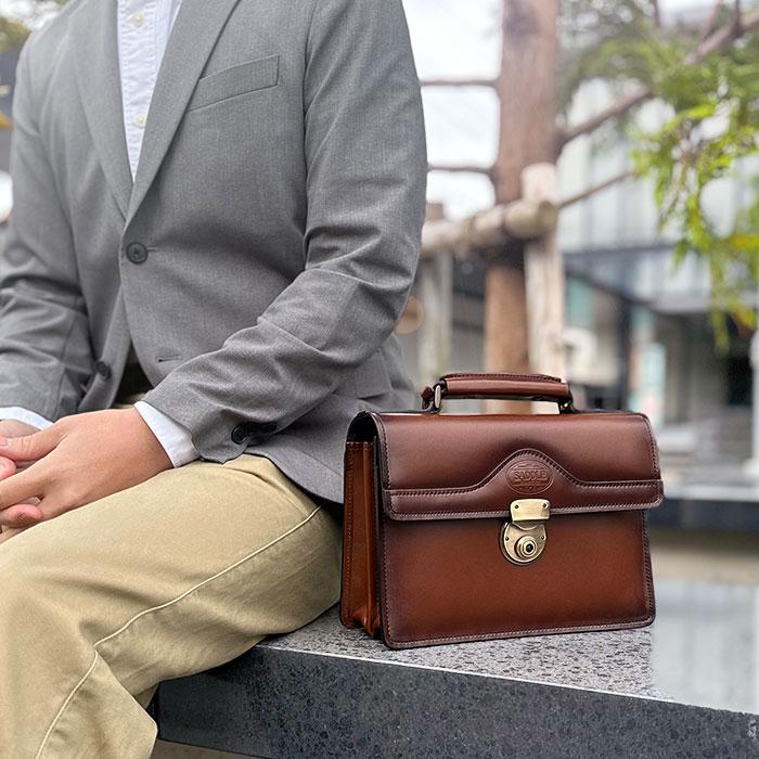 SADDLE（サドル） セカンドバッグ クラッチバッグ メンズ 本革 日本製