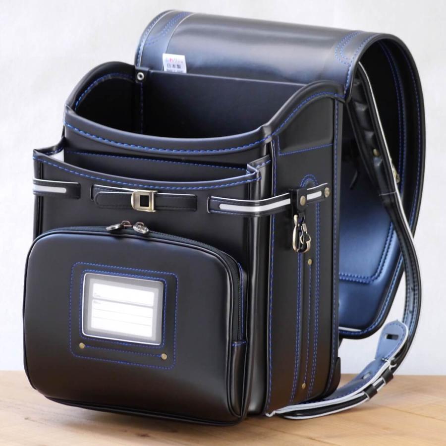 ランドセル　黒/青　新品未使用　ふわりぃ ふわりぃ ランドセル 男の子 プレミアムコレクション 05-53700 キズに