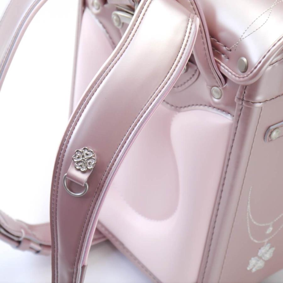 【タイムセール】 フィットちゃん プラチナクローバー ランドセル 女の子 FE-3813 クラリーノＦ 刺繍 日本製 A4フラットファイル対応 コンパクト ６年保証 【7735230054】(27456円)