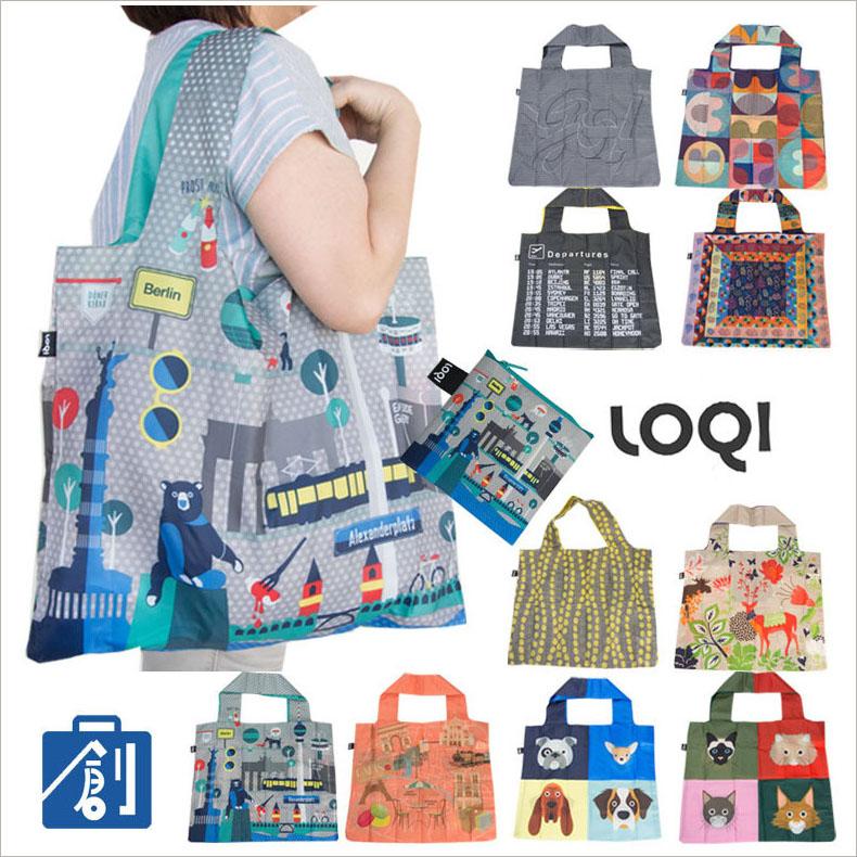 エコバッグ 折り畳み Loqi 大きい 耐荷重kg 丈夫 マイバッグ おしゃれ 買い物バッグ 折りたたみ 大容量 Loqi Ac Ec メール便 ギフト ブレゼント かばん創庫 通販 Yahoo ショッピング