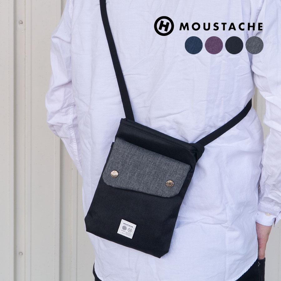MOUSTACHE ショルダーバッグ メンズ レディース スマホバッグ スマホ 