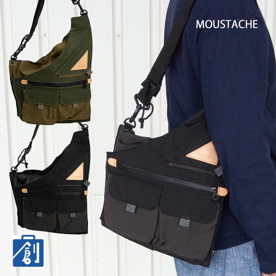 ボディバッグ メンズ 40代 ワンショルダー 斜めがけ レディース おしゃれ ブランド Moustache ムスタッシュ ポケット多い ボディバッグ Vrp 0860 かばん創庫 通販 Yahoo ショッピング