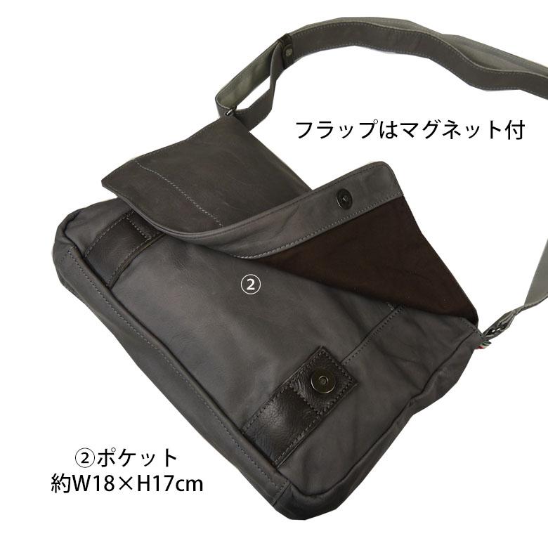 【美品】DOUBLES ショルダーバック メッセンジャー 現行 イタリアンレザー DOUBLES ダブルス ショルダーバッグ バッグ メンズ レディース