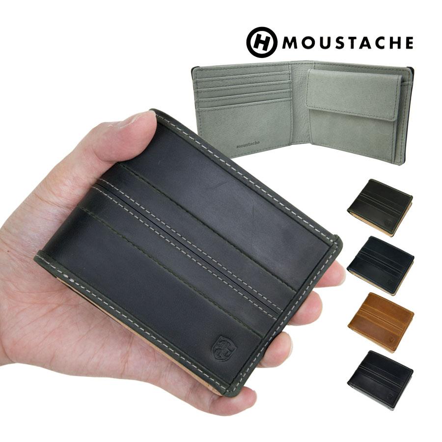 財布 メンズ 二つ折り 本革 ブランド 革 レザー 小銭入れ カード 二つ折り財布 おしゃれ 40代 50代 ウォレット 財布 Moustache さいふ Dbr 5403 クリスマス かばん創庫 通販 Yahoo ショッピング