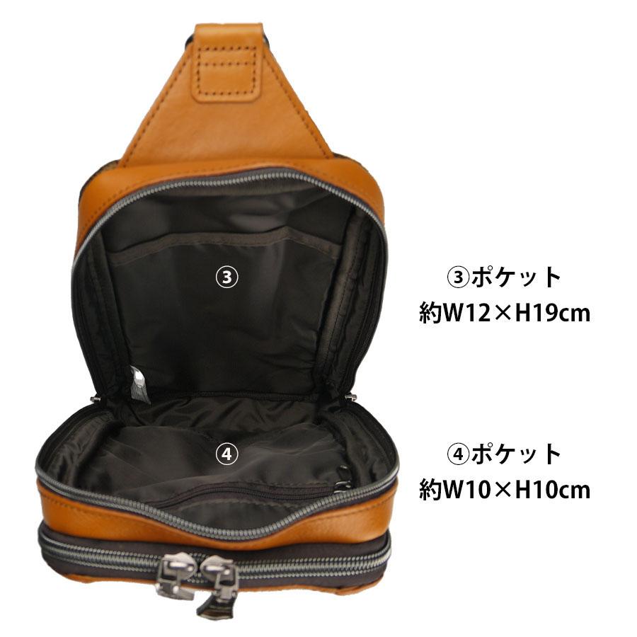 DOUBLES ボディバッグ メンズ 50代 40代 革 本革 レザー 小さい DOUBLES ボディバッグ メンズ 50代 40代 革 本革 レザー 小さい