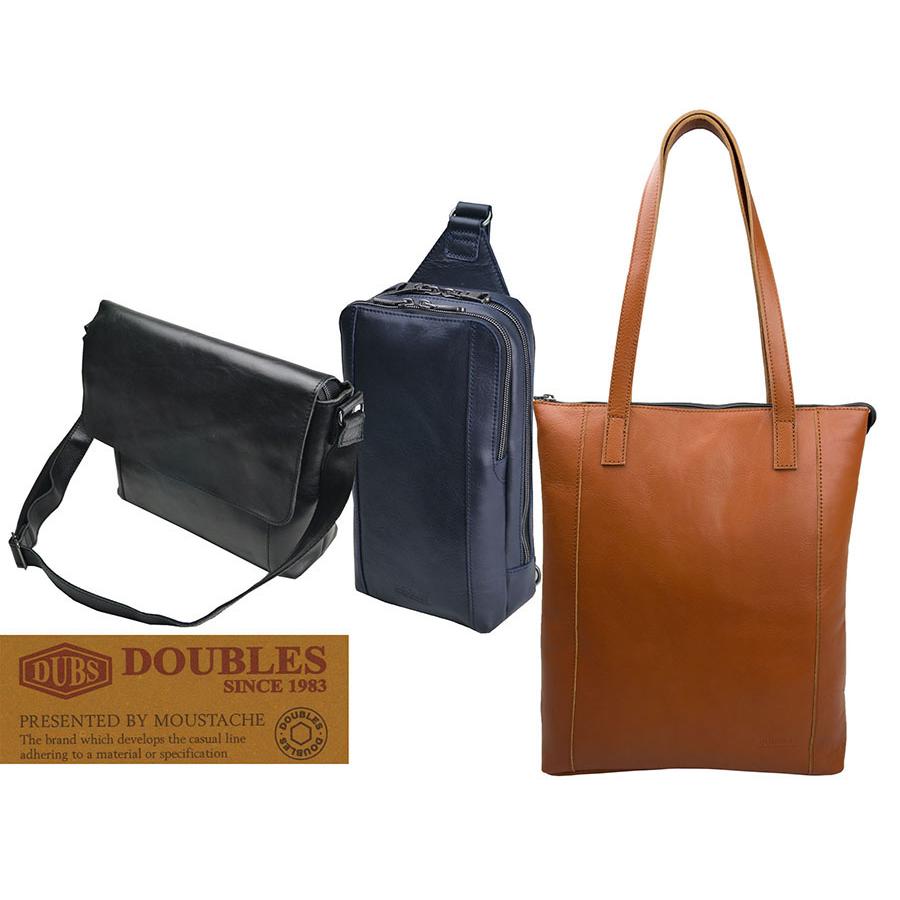 DOUBLES ボディバッグ メンズ 50代 40代 革 本革 レザー 小さい DOUBLES ボディバッグ メンズ 50代 40代 革 本革 レザー 小さい