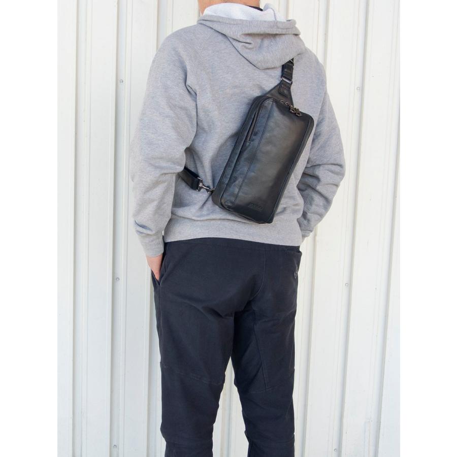 DOUBLES ボディバッグ メンズ 50代 40代 革 本革 レザー 小さい DOUBLES ボディバッグ メンズ 50代 40代 革 本革 レザー 小さい