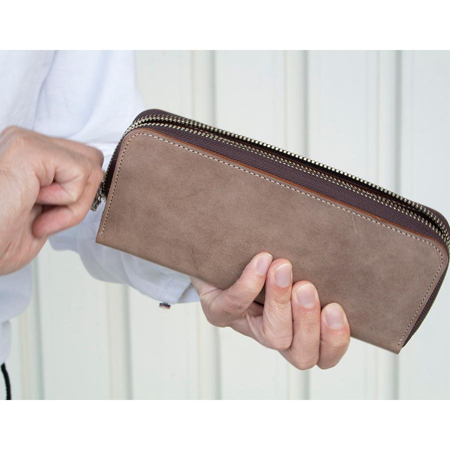 財布 メンズ 長財布 サイフ 本革 小銭入れあり 革 長財布メンズ 栃木
