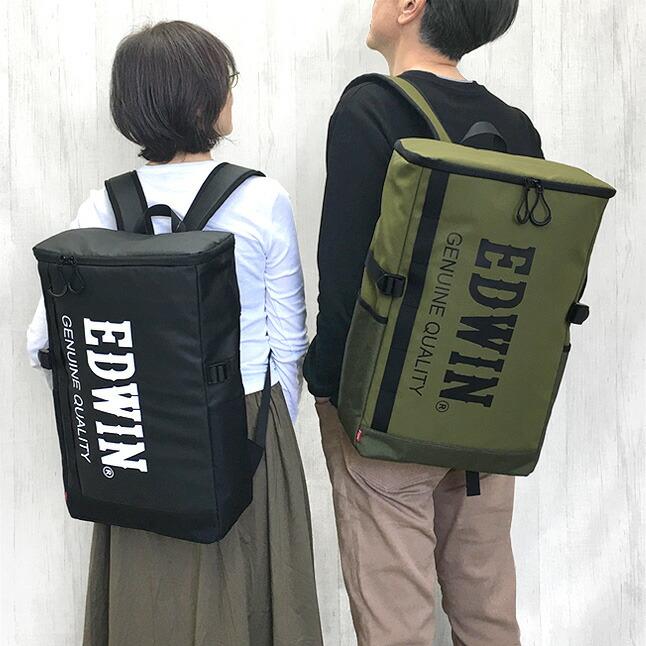EDWIN（エドウィン） リュックサック メンズ 通学 男子 女子 PU