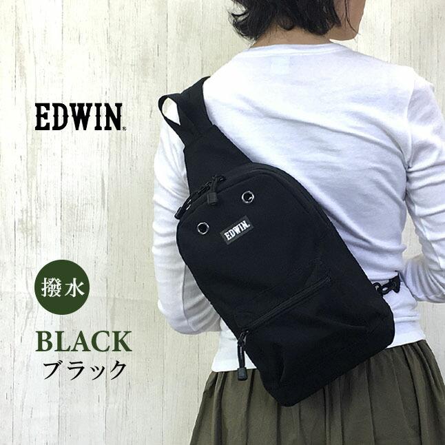 EDWIN（エドウィン） ボディバッグ ワンショルダーバッグ メンズ
