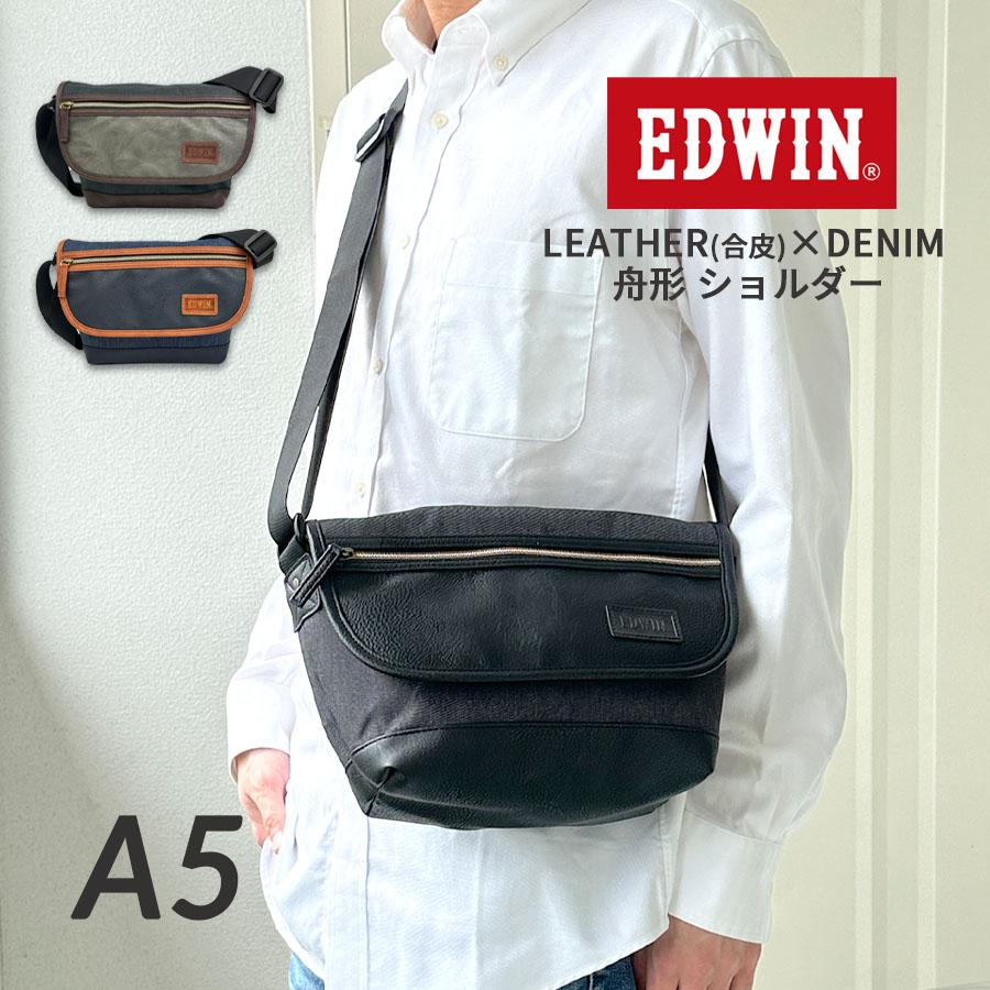 EDWIN（エドウィン） ショルダーバッグ メンズ 斜めがけ かっこいい