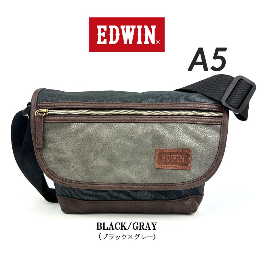 EDWIN（エドウィン） ショルダーバッグ メンズ 斜めがけ かっこいい