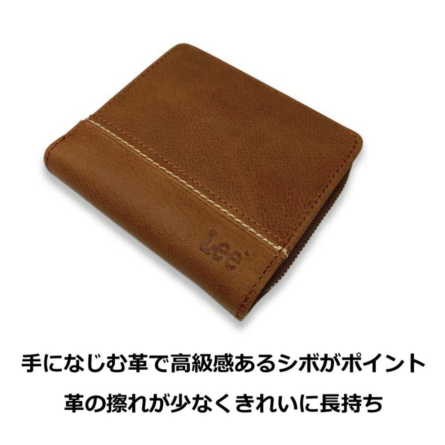 財布 専用 Lee（リー） 二つ折り財布 メンズ ブランド 0520528 Lee ボンデット