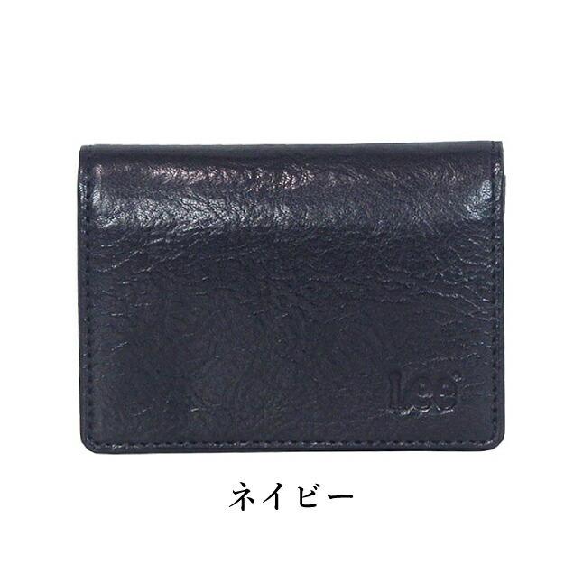Lee（リー） 名刺入れ メンズ 本革 イタリアンレザー 名刺入れ 0520581