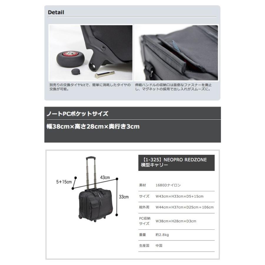 PrologA レッド キャリーケース 4輪 1-325-1.jpg