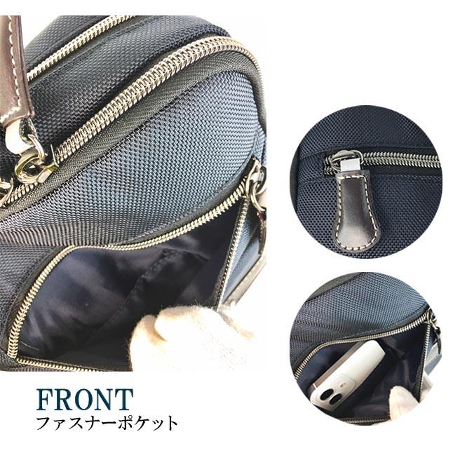 ショルダーバッグ メンズ 斜めがけ かっこいい 縦型 12-6046 VELBA AT