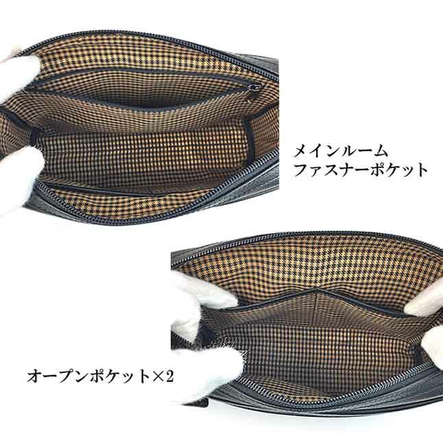 クラッチバッグ セカンドバッグ メンズ 本革 12-6062 牛革 VELBA