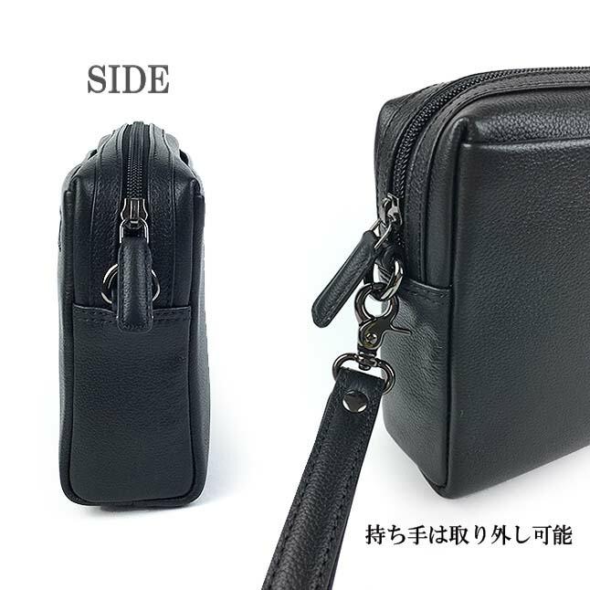 クラッチバッグ セカンドバッグ メンズ 本革 12-6062 牛革 VELBA