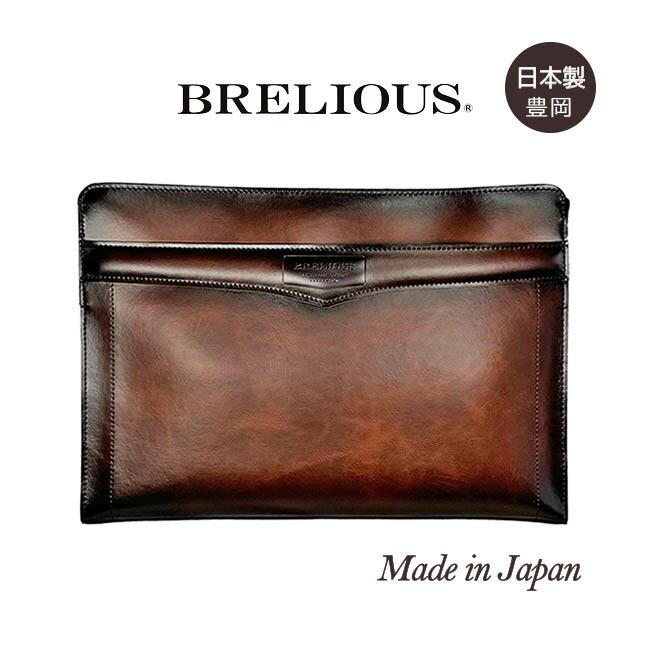 BRELIOUS（ブレリアス） クラッチバッグ セカンドバッグ メンズ A4
