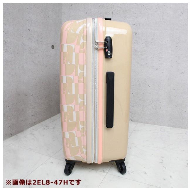 ELLE（エル） スーツケース M 2el8-56h ELLE TRAVEL トラベル 拡張