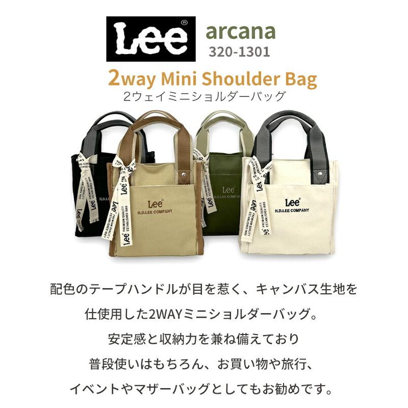 Lee（リー） トートバッグ ショルダーバッグ 斜めがけ レディース