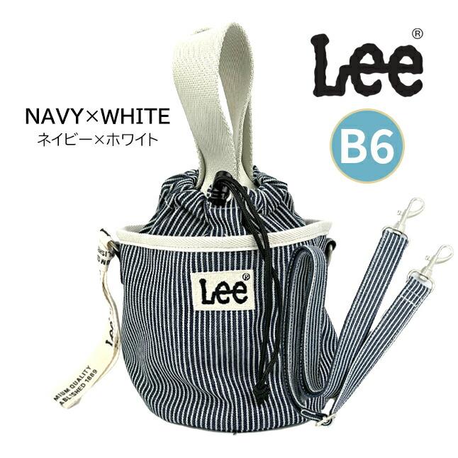 Lee（リー） ショルダーバッグ 斜めがけ 巾着型 レディース Life