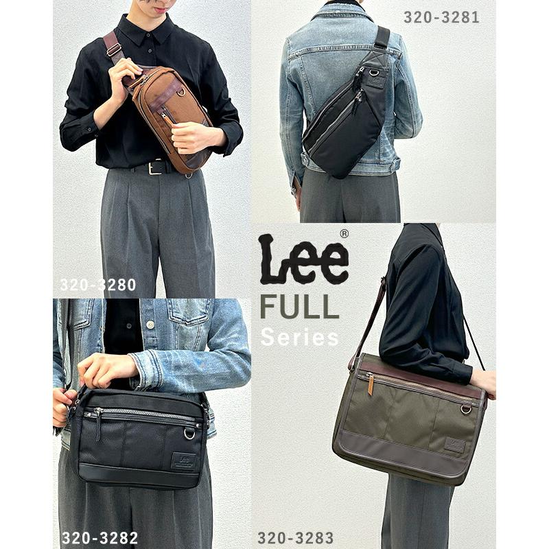 Lee（リー） ボディバッグ ワンショルダーバッグ メンズ 斜め掛け