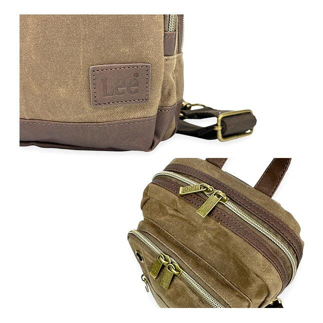 Lee（リー） ボディバッグ ワンショルダーバッグ メンズ crash