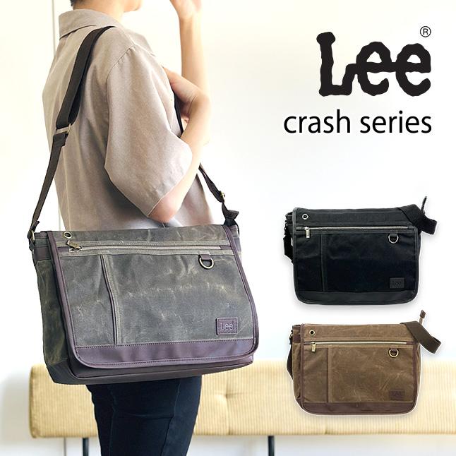 Lee（リー） ショルダーバッグ メンズ 斜めがけ crash フラップ