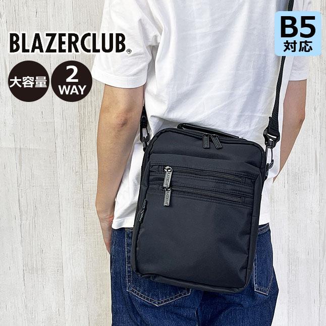 ショルダーバッグ メンズ 軽量 33580 BLAZERCLUB ブレザークラブ 縦型