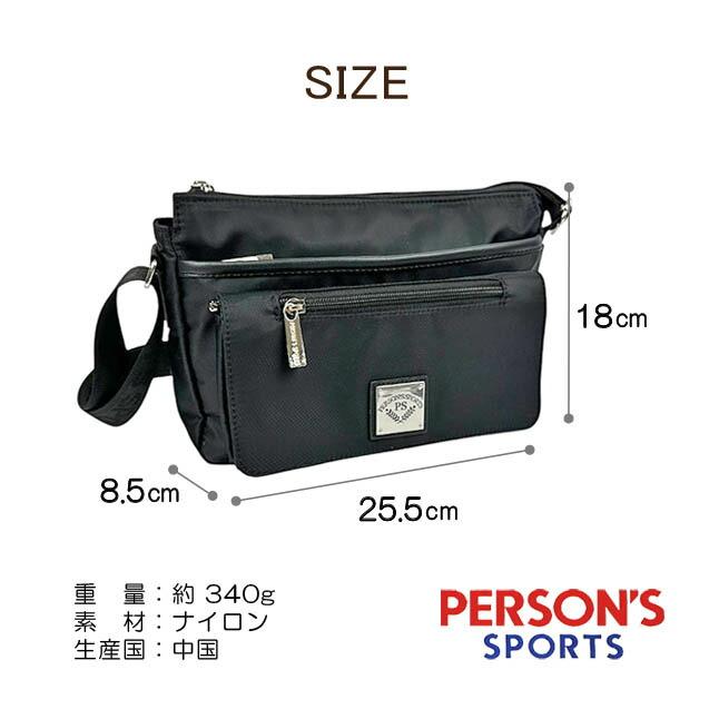 PERSON'S（パーソンズ） ショルダーバッグ レディース 斜めがけ 軽い