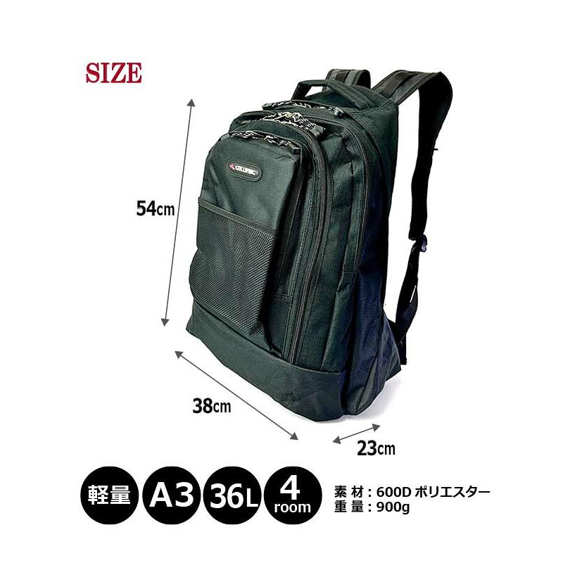 GULLWING（ガルウィング） リュック 通学 メンズ レディース 36L