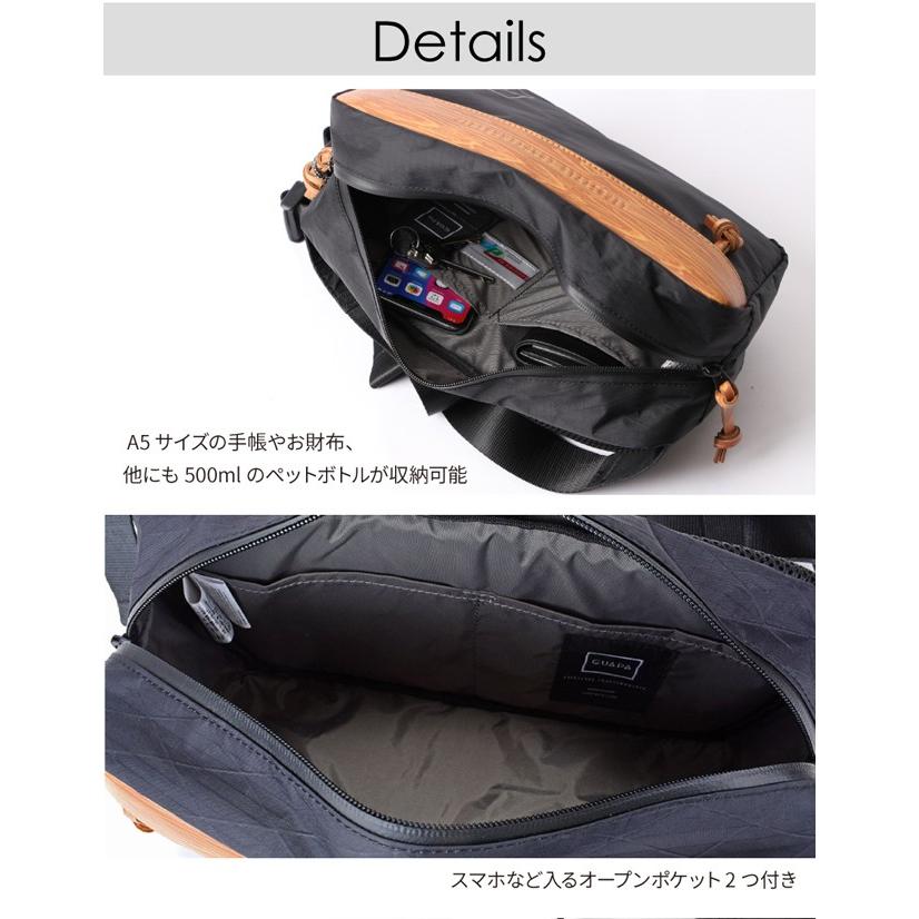 ウエストバッグ メンズ 51002 GUAPA グアパ ワンショルダーバッグ X